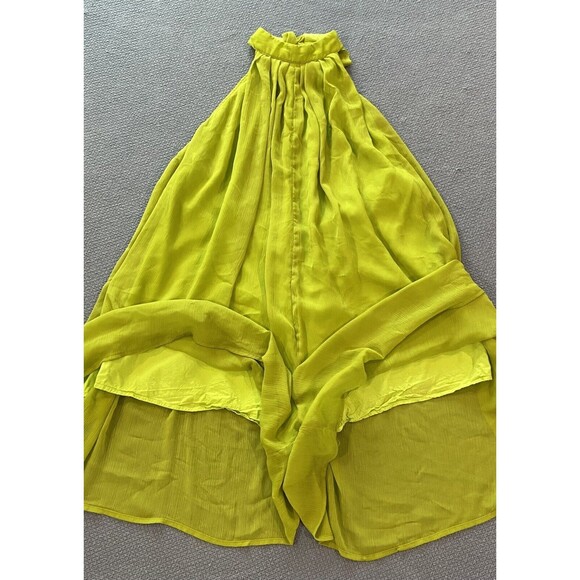 Fashion Nova Women's Lime Summer Coast Romper Halter Size 1XL - Picture 12 of 12